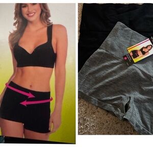 Shaping Boy shorts 2 pairs Flex Brand size LARGE